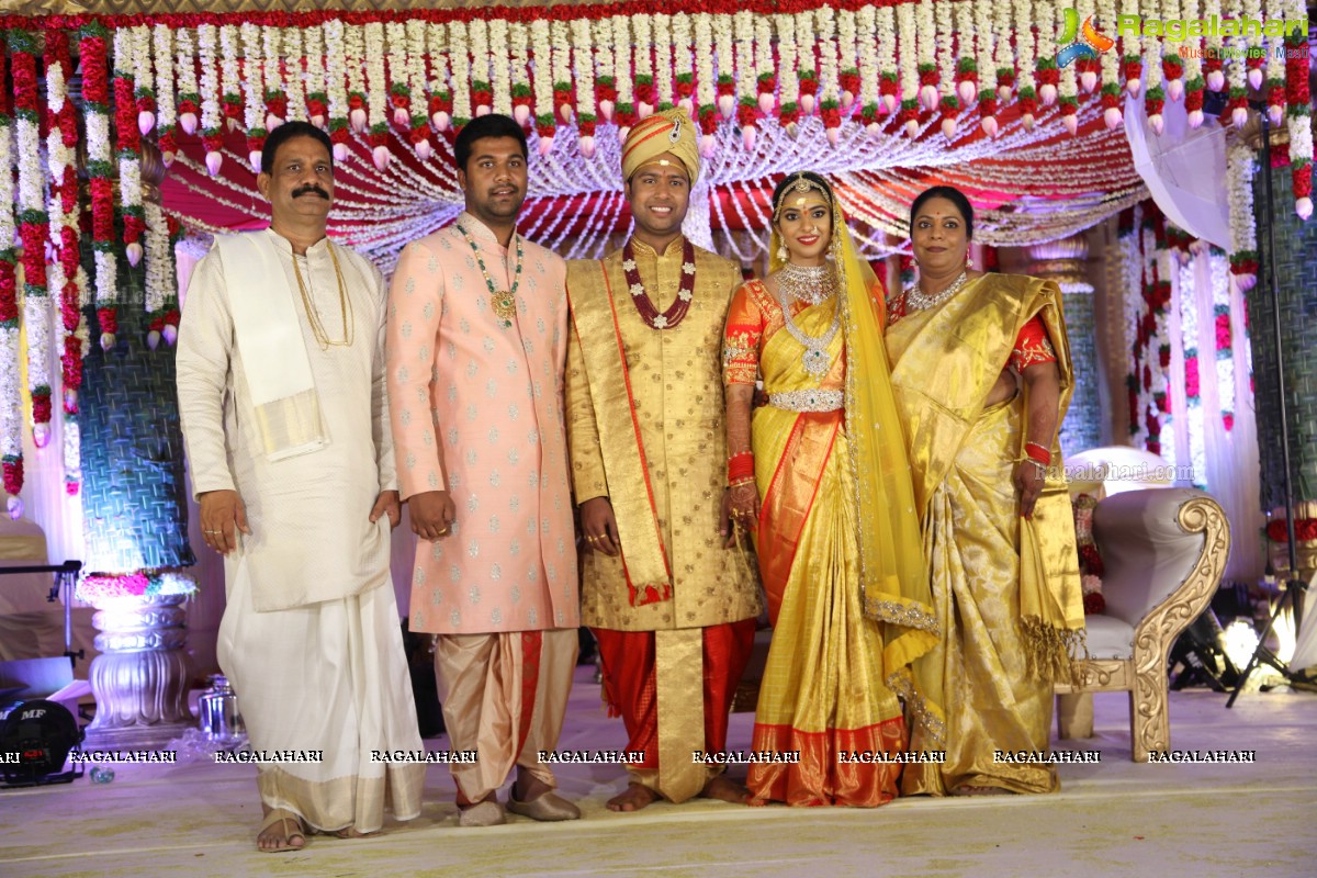 Grand Wedding of Nidhi with Abhilash at JRC