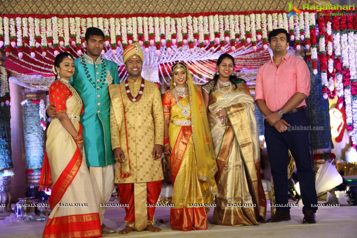 Grand Wedding of Nidhi with Abhilash at JRC