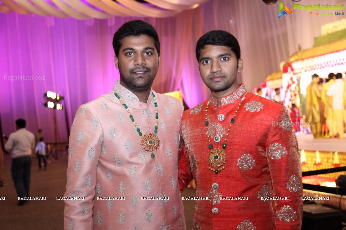 Grand Wedding of Nidhi with Abhilash at JRC