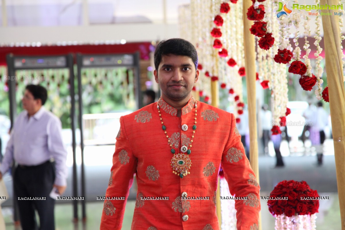 Grand Wedding of Nidhi with Abhilash at JRC