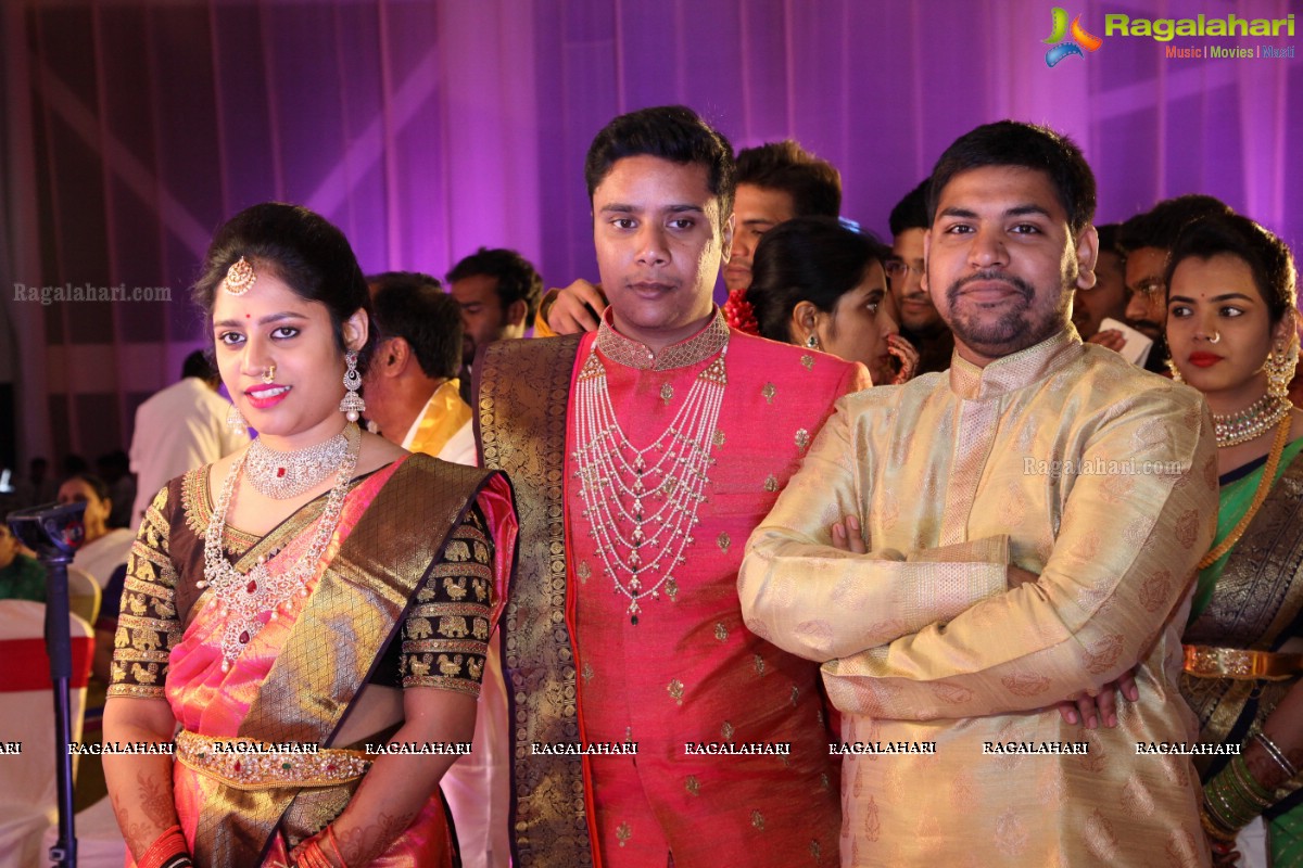 Grand Wedding of Nidhi with Abhilash at JRC