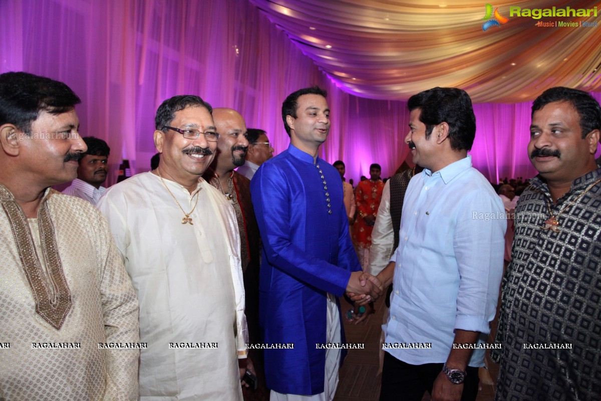 Grand Wedding of Nidhi with Abhilash at JRC