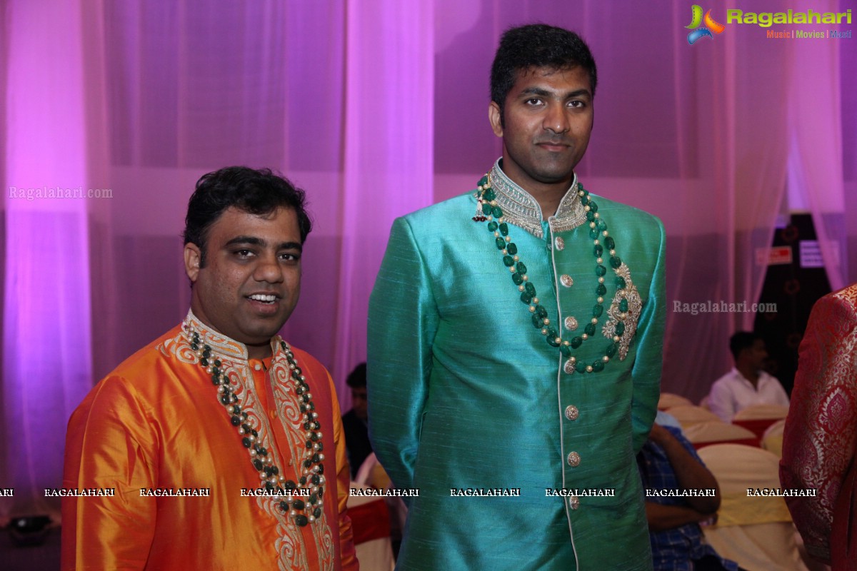 Grand Wedding of Nidhi with Abhilash at JRC