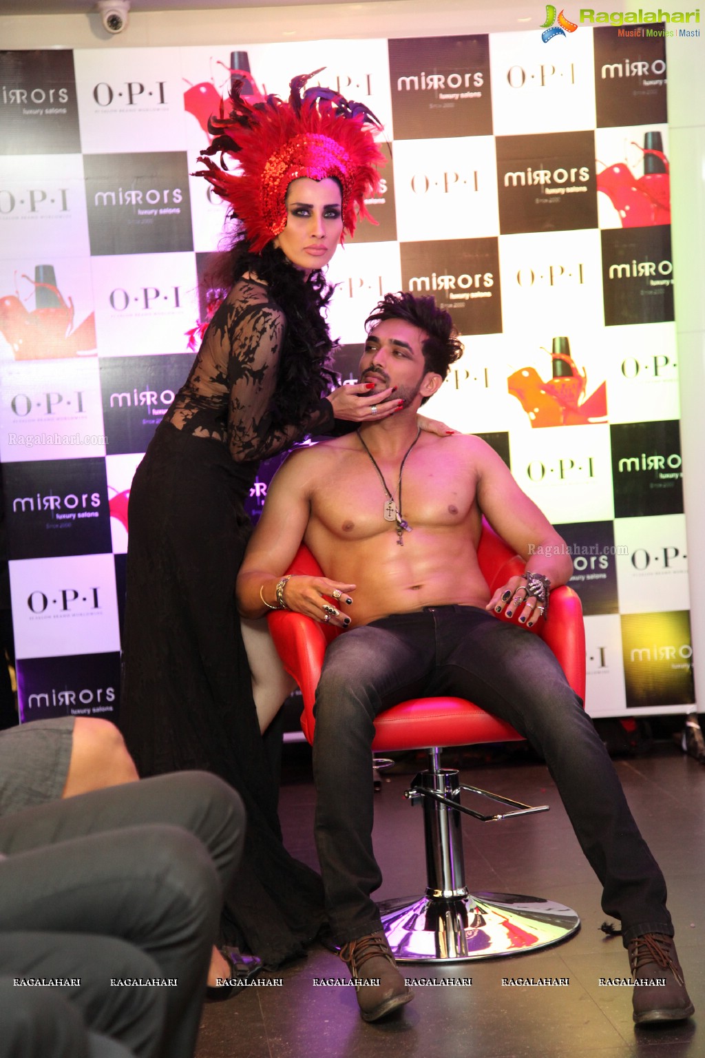 OPI Launch at Mirrors Luxury Salons