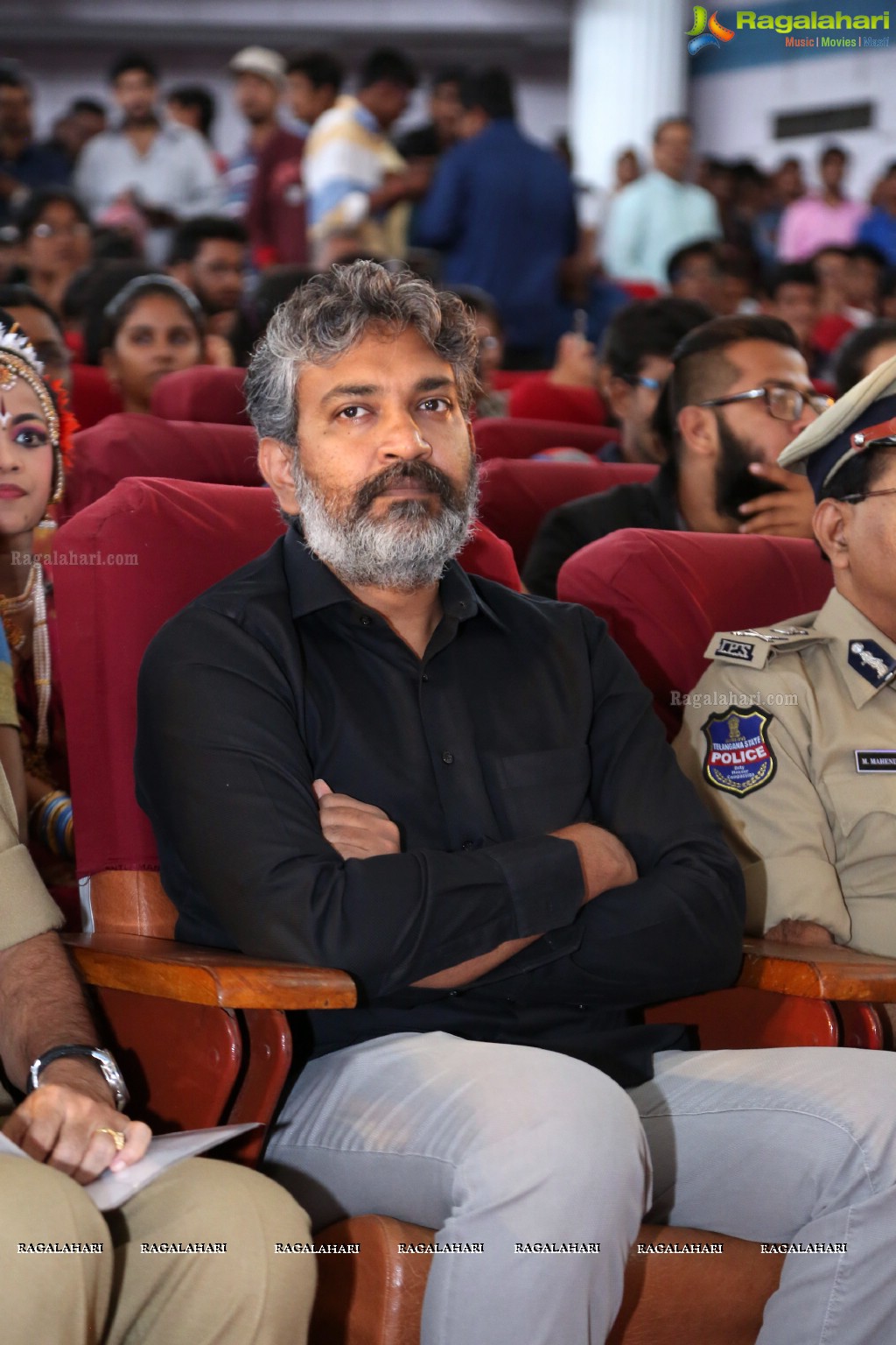 Mega Traffic Awareness Programme for College Students by Allu Arjun and Rajamouli