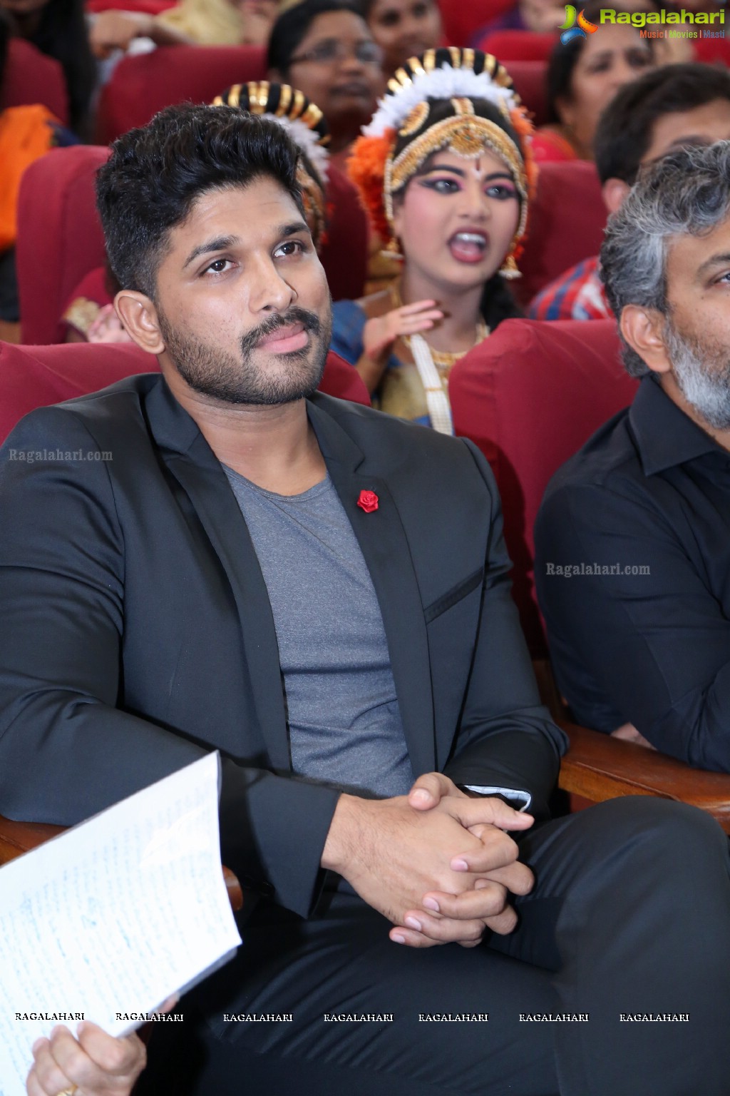 Mega Traffic Awareness Programme for College Students by Allu Arjun and Rajamouli