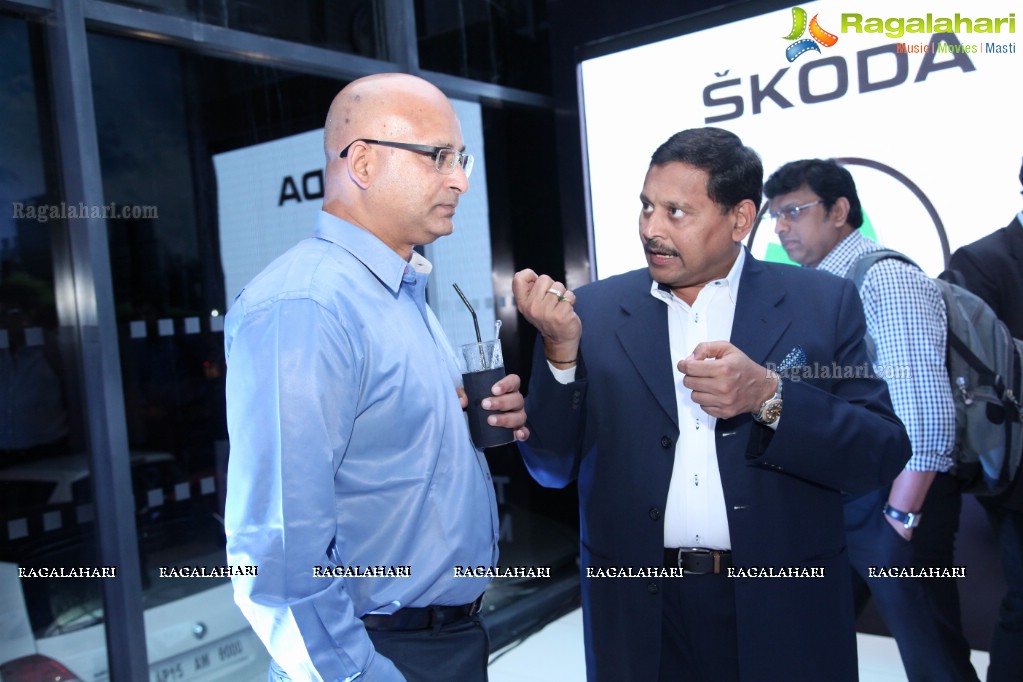 New Skoda Octavia Launch at Jubilee Hills Skoda Showroom, Hyderabad