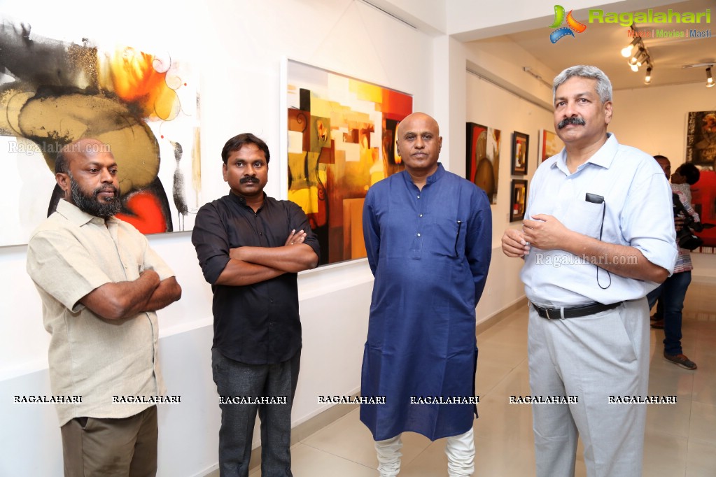 Form and Content - A Solo Exhibition of Paintings by Kiran Varikalla at Gallery Space India