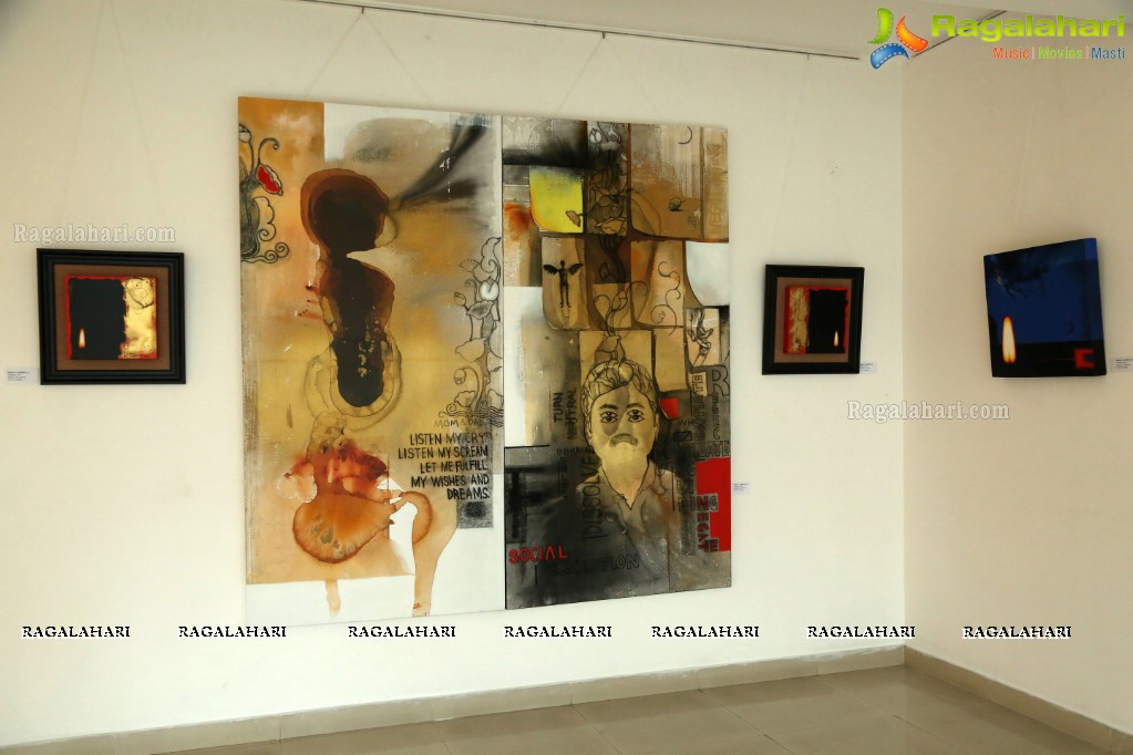 Form and Content - A Solo Exhibition of Paintings by Kiran Varikalla at Gallery Space India