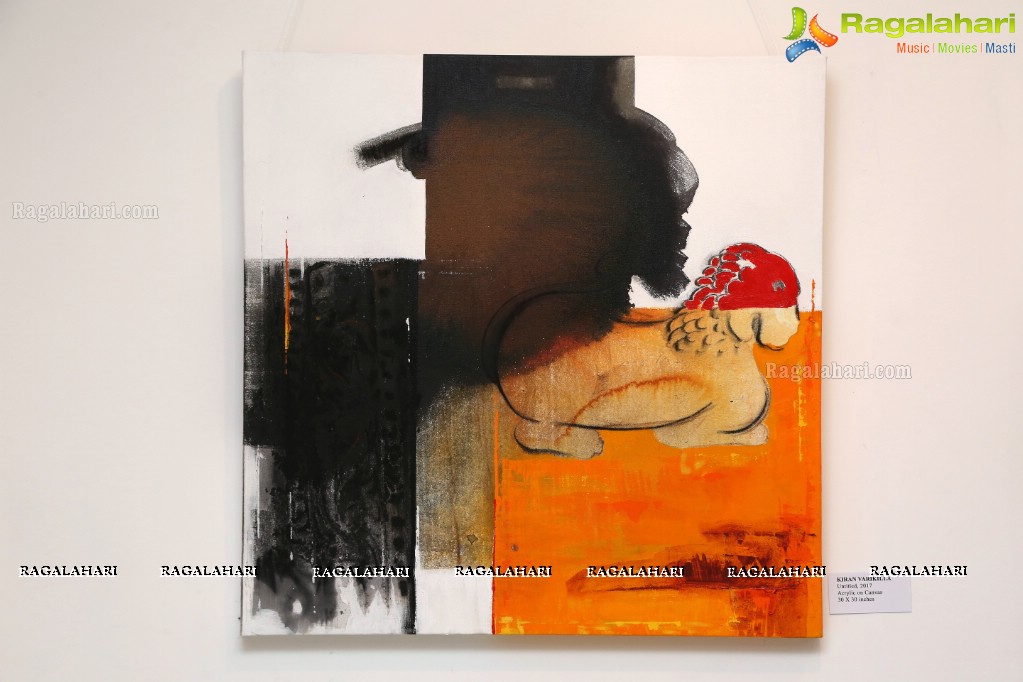 Form and Content - A Solo Exhibition of Paintings by Kiran Varikalla at Gallery Space India