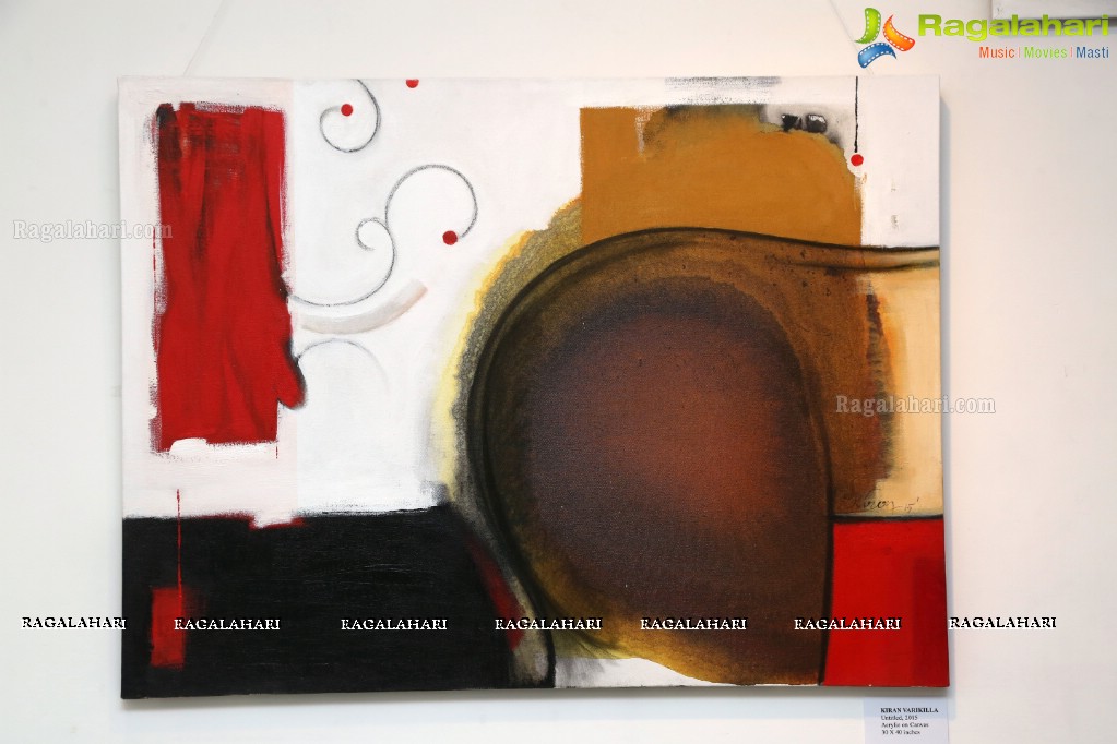 Form and Content - A Solo Exhibition of Paintings by Kiran Varikalla at Gallery Space India