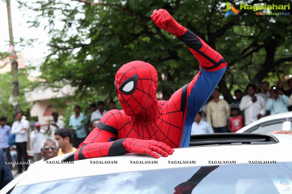 Spiderman Meet at Nalanda Educational Institutions, Vengalrao Nagar, Hyderabad