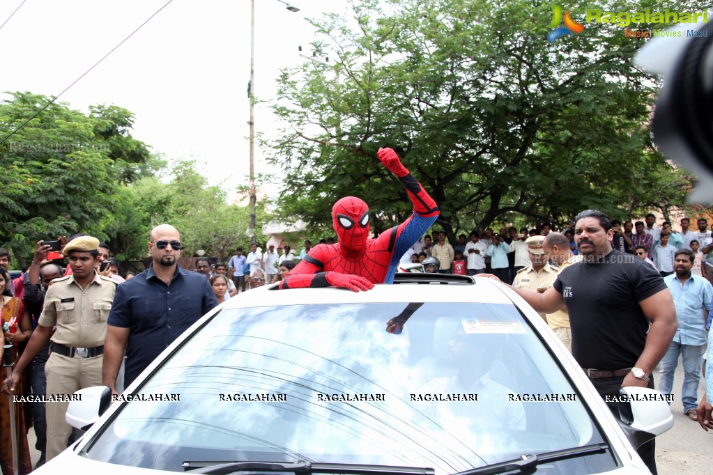 Spiderman Meet at Nalanda Educational Institutions, Vengalrao Nagar, Hyderabad