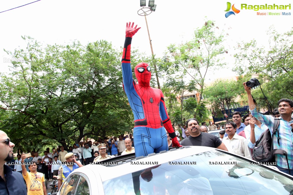 Spiderman Meet at Nalanda Educational Institutions, Vengalrao Nagar, Hyderabad