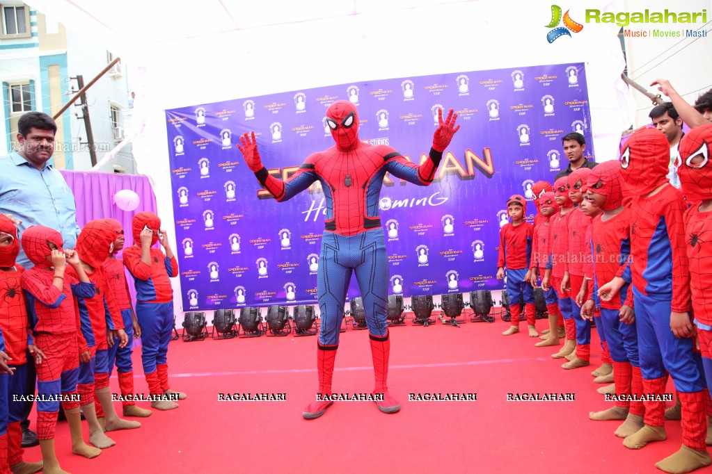 Spiderman Meet at Nalanda Educational Institutions, Vengalrao Nagar, Hyderabad