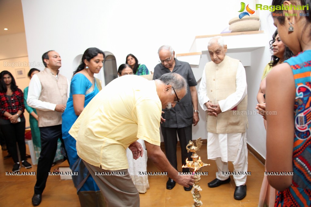 A Spread of Fine Thought - Art Exhibition by Maitri Rangarajan Paul at Saptaparni, Hyderabad