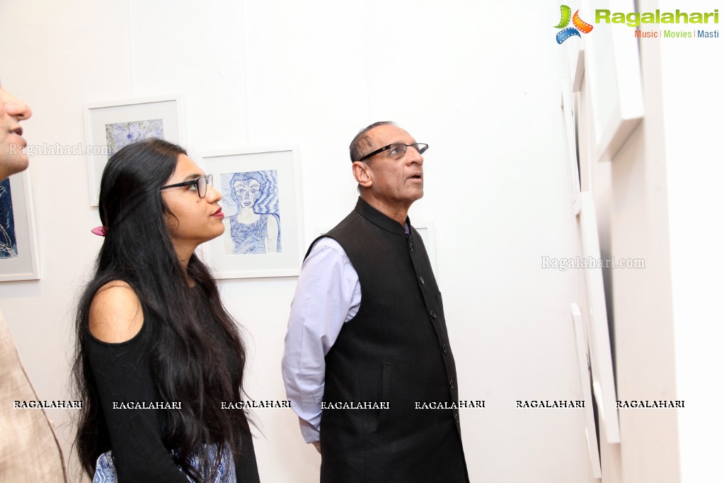 A Spread of Fine Thought - Art Exhibition by Maitri Rangarajan Paul at Saptaparni, Hyderabad