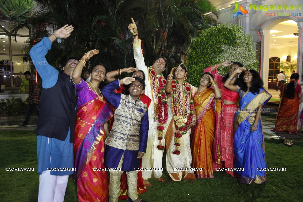 Grand Wedding of Sumanth with Sirisha at Bramaramba Mallikarjuna Swamy Kalyanamandapam, Hyderabad