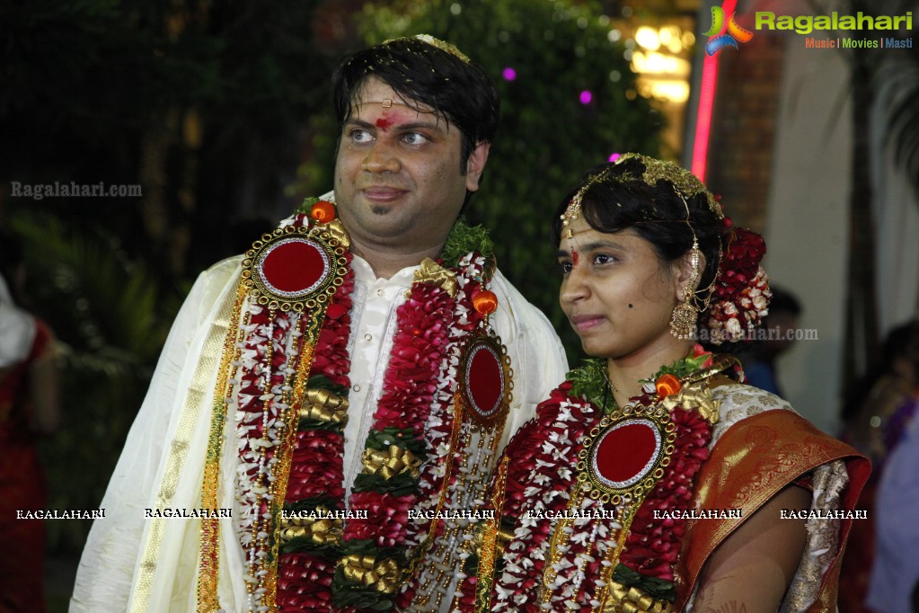 Grand Wedding of Sumanth with Sirisha at Bramaramba Mallikarjuna Swamy Kalyanamandapam, Hyderabad