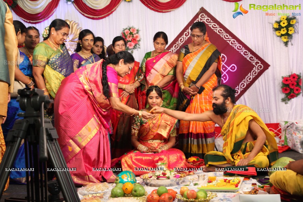 Grand Wedding of Sumanth with Sirisha at Bramaramba Mallikarjuna Swamy Kalyanamandapam, Hyderabad