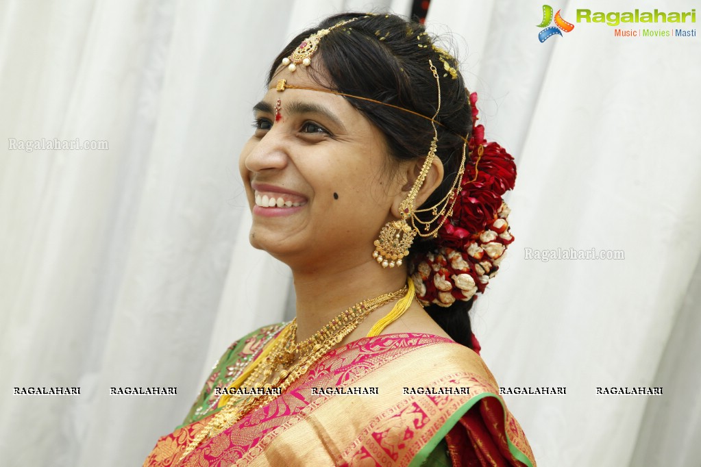 Grand Wedding of Sumanth with Sirisha at Bramaramba Mallikarjuna Swamy Kalyanamandapam, Hyderabad