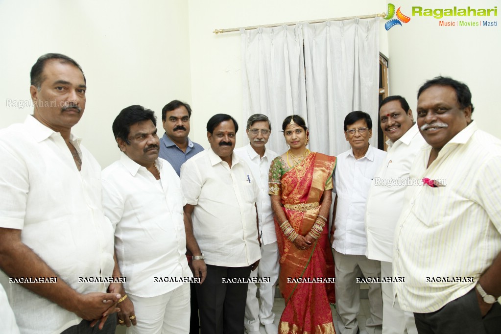 Grand Wedding of Sumanth with Sirisha at Bramaramba Mallikarjuna Swamy Kalyanamandapam, Hyderabad