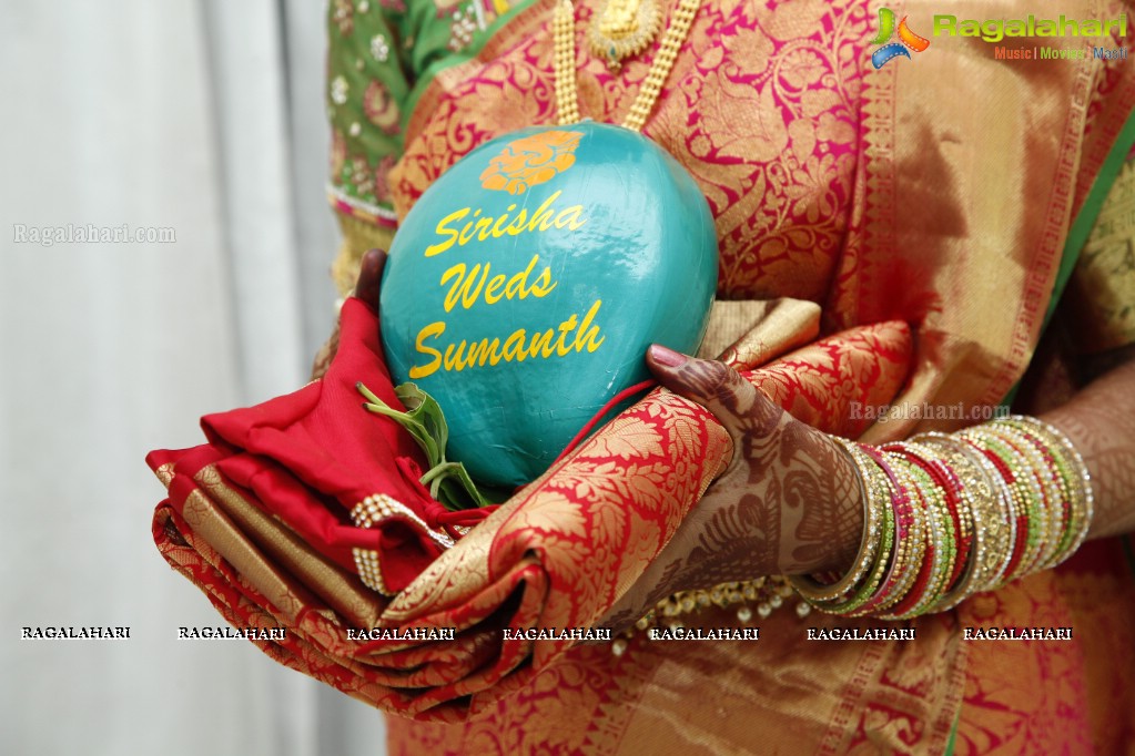 Grand Wedding of Sumanth with Sirisha at Bramaramba Mallikarjuna Swamy Kalyanamandapam, Hyderabad