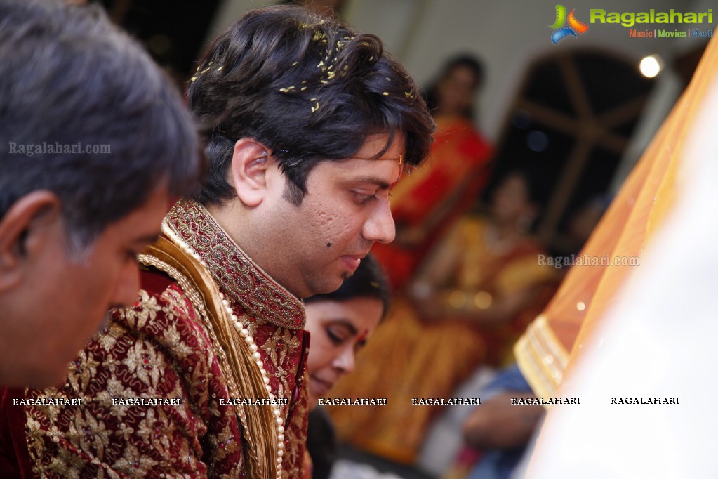 Grand Wedding of Sumanth with Sirisha at Bramaramba Mallikarjuna Swamy Kalyanamandapam, Hyderabad