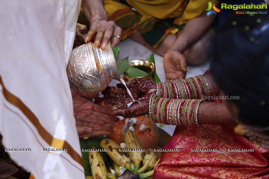 Grand Wedding of Sumanth with Sirisha at Bramaramba Mallikarjuna Swamy Kalyanamandapam, Hyderabad