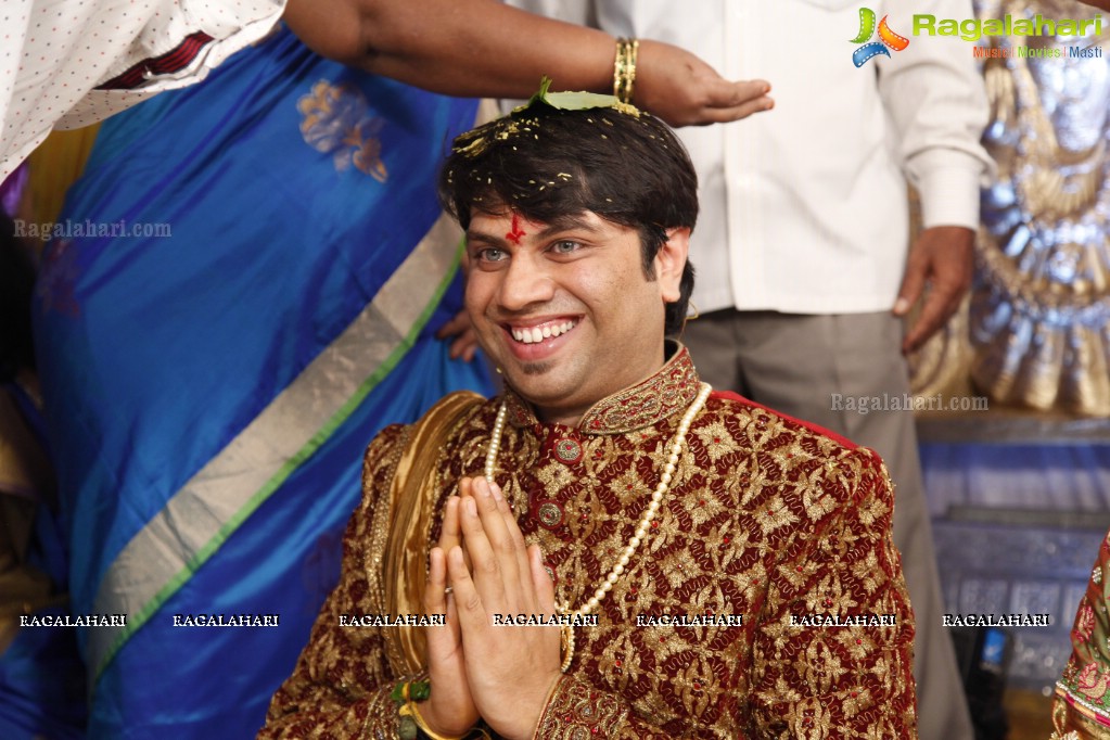 Grand Wedding of Sumanth with Sirisha at Bramaramba Mallikarjuna Swamy Kalyanamandapam, Hyderabad