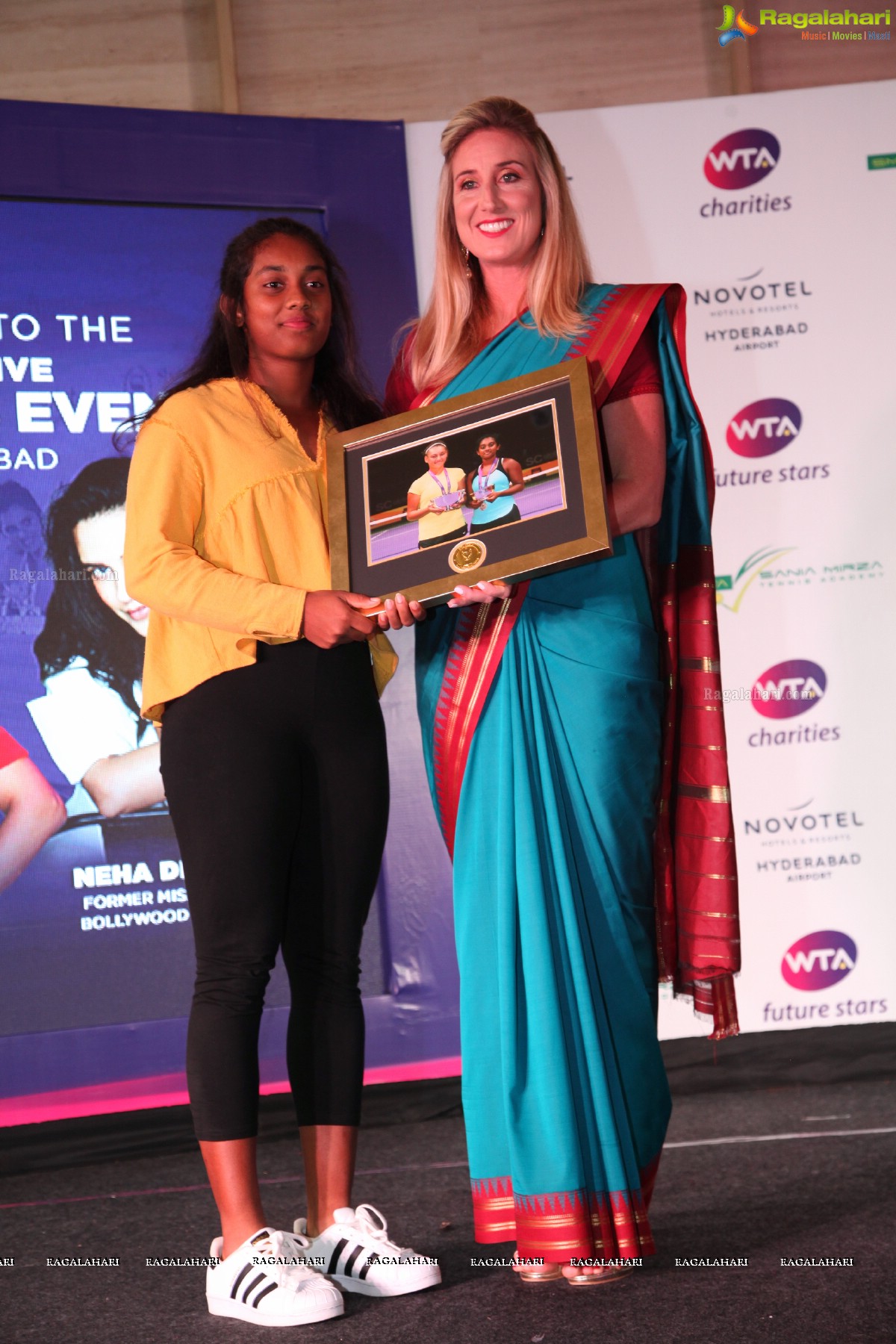 WTA Finals Evening with Sania Mirza and Neha Dhupia at Novotel Hyderabad Airport