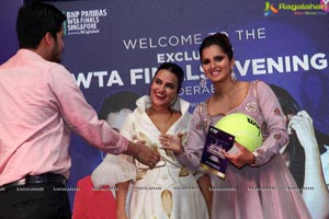 WTA Finals Evening Sania Mirza Neha Dhupia