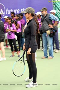 Sania Mirza Neha Dhupia Sania Mirza Tennis Academy