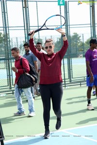 Sania Mirza Neha Dhupia Sania Mirza Tennis Academy