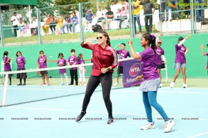 Sania Mirza Neha Dhupia Sania Mirza Tennis Academy