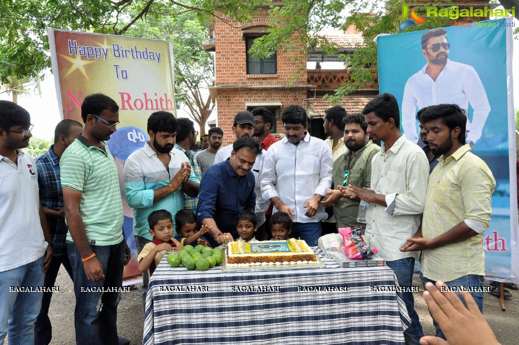 Nara Rohit Birthday Celebrations, Vijayawada