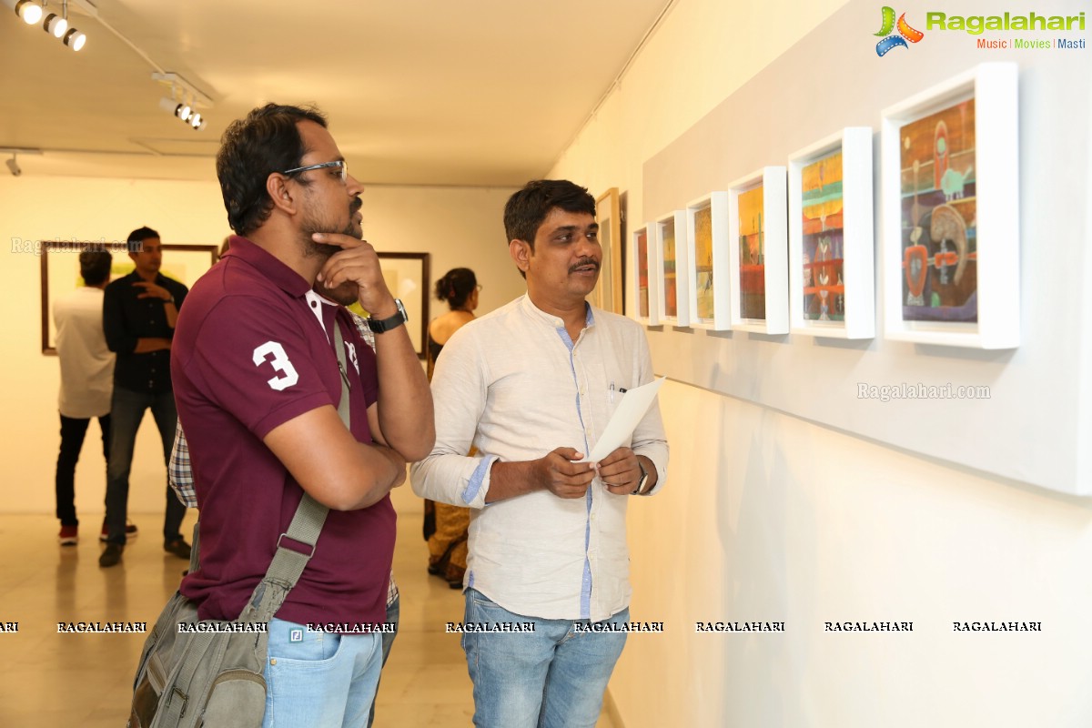 3Loka at Shrishti Art Gallery, Jubilee Hills, Hyderabad