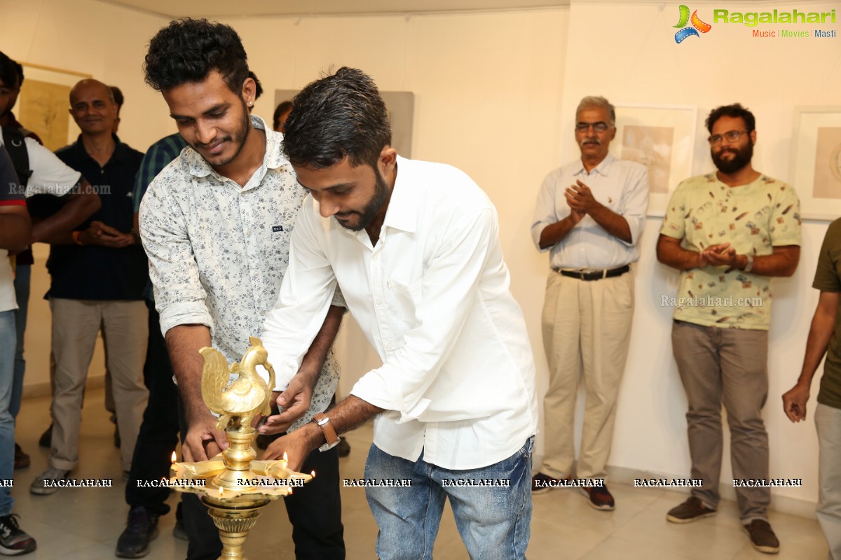 3Loka at Shrishti Art Gallery, Jubilee Hills, Hyderabad