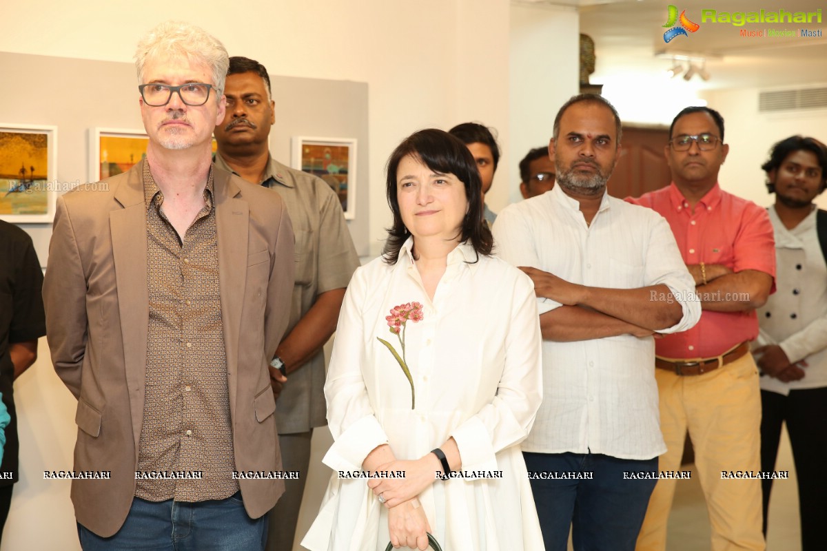 3Loka at Shrishti Art Gallery, Jubilee Hills, Hyderabad