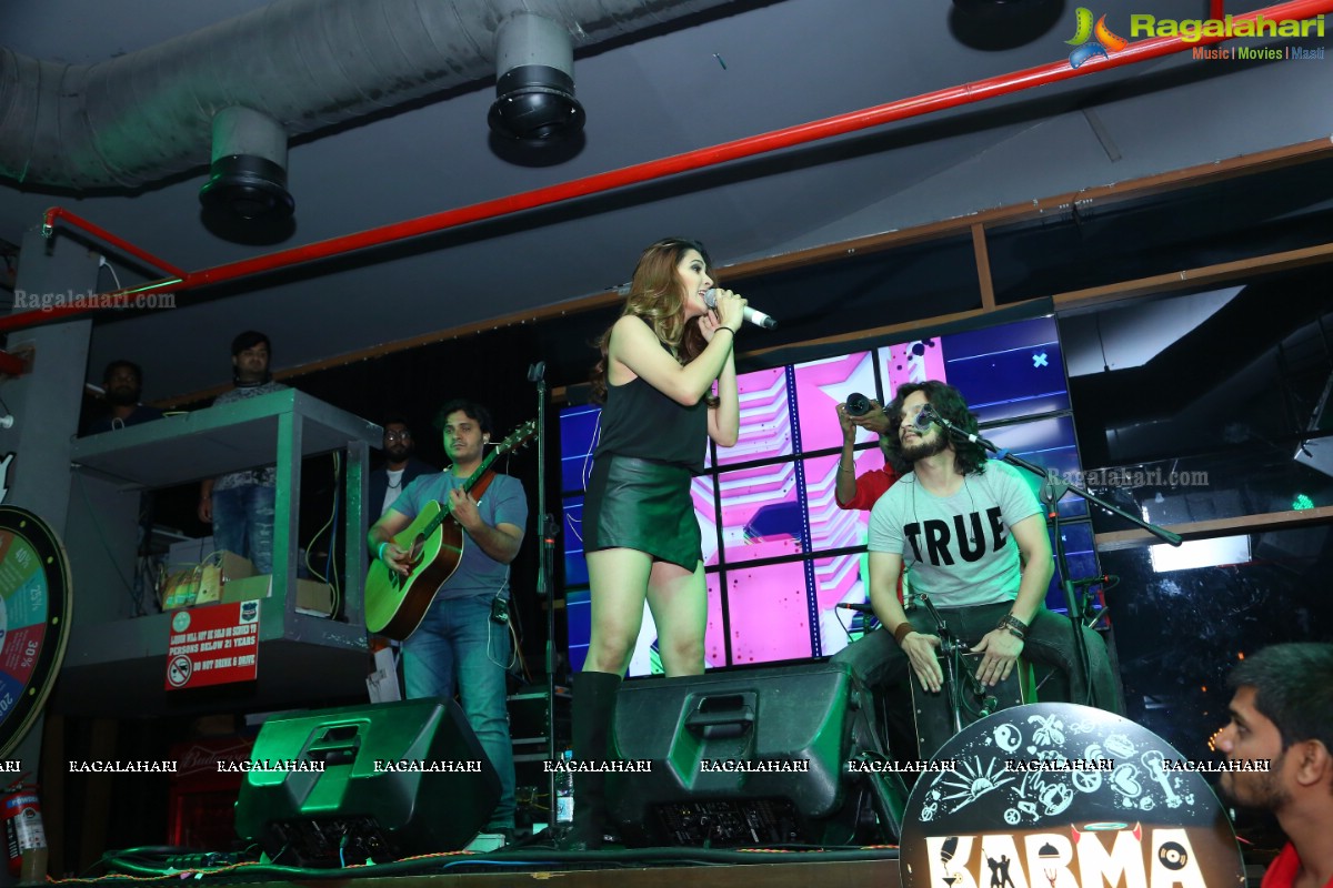 Aastha Gill Live at Karma Lounge, Hyderabad