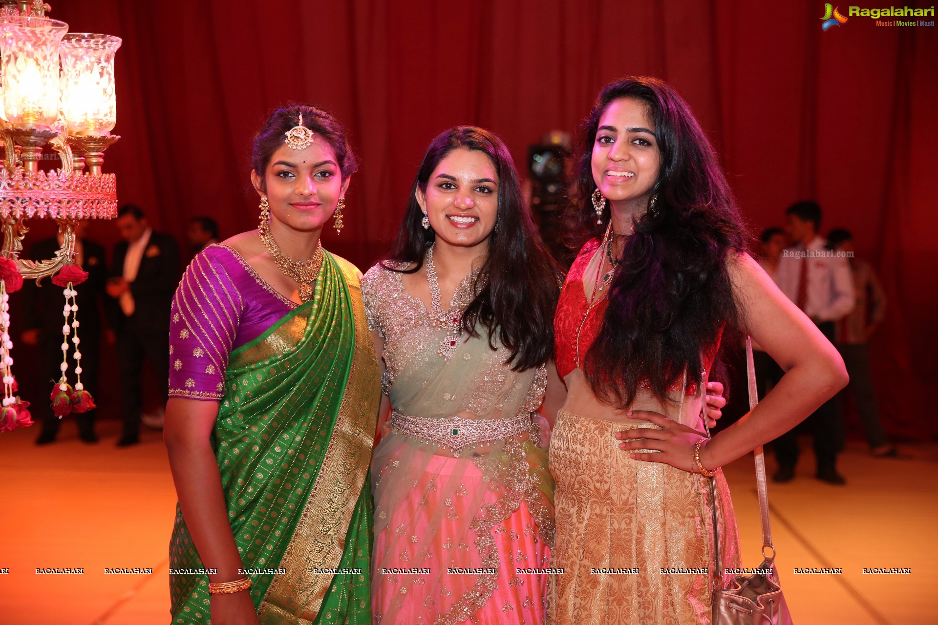 Grand Wedding Ceremony of Anindith Reddy (Dr Prathap C. Reddy's Grandson) with Shriya Bhupal at HITEX (High Definition Photos)