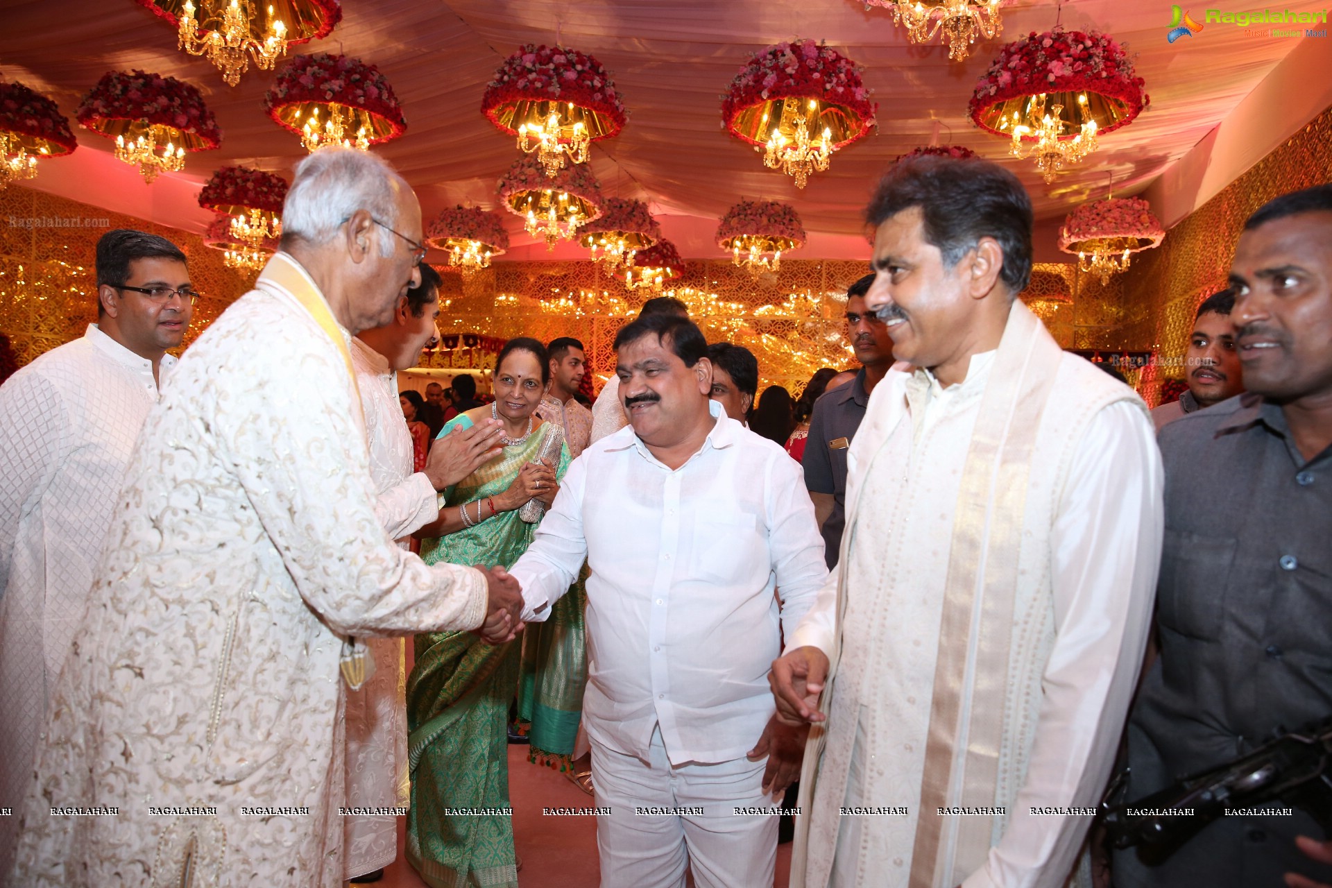 Grand Wedding Ceremony of Anindith Reddy (Dr Prathap C. Reddy's Grandson) with Shriya Bhupal at HITEX (High Definition Photos)