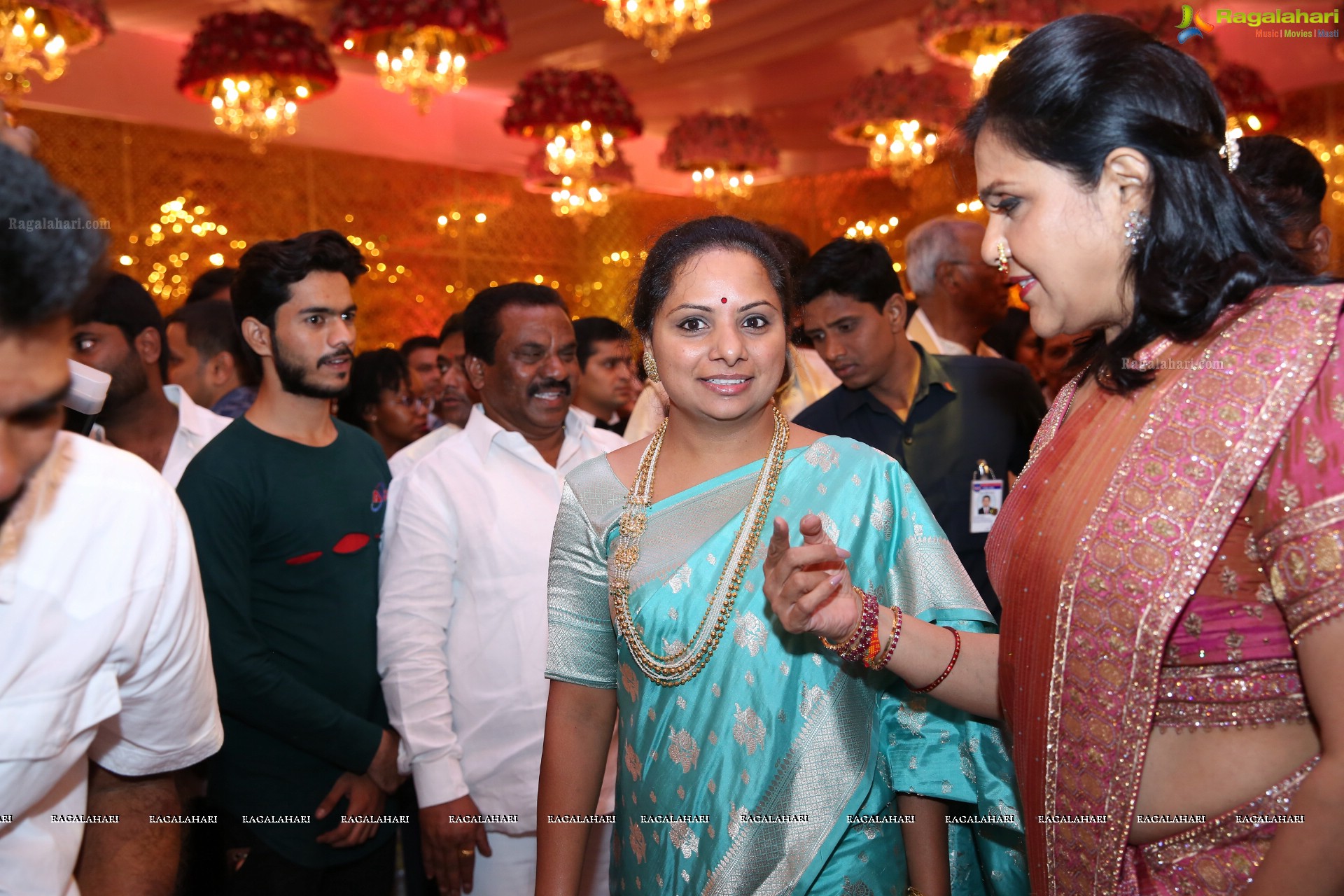 Grand Wedding Ceremony of Anindith Reddy (Dr Prathap C. Reddy's Grandson) with Shriya Bhupal at HITEX (High Definition Photos)