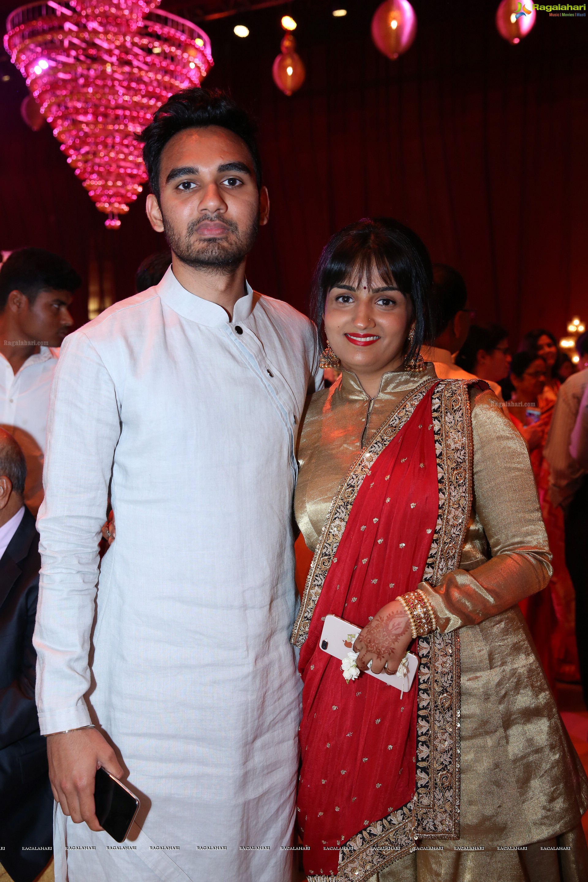 Grand Wedding Ceremony of Anindith Reddy (Dr Prathap C. Reddy's Grandson) with Shriya Bhupal at HITEX (High Definition Photos)