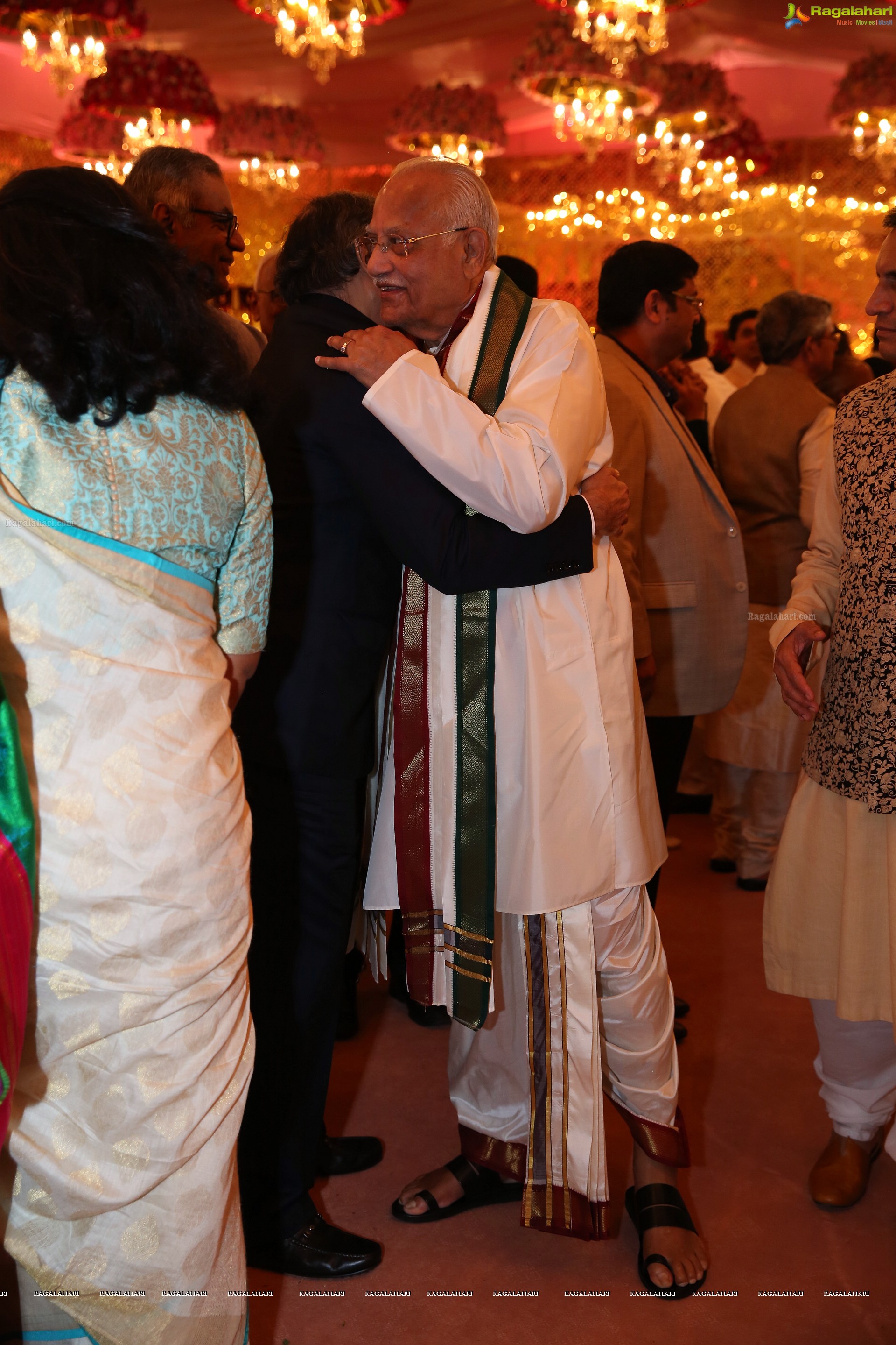 Grand Wedding Ceremony of Anindith Reddy (Dr Prathap C. Reddy's Grandson) with Shriya Bhupal at HITEX (High Definition Photos)