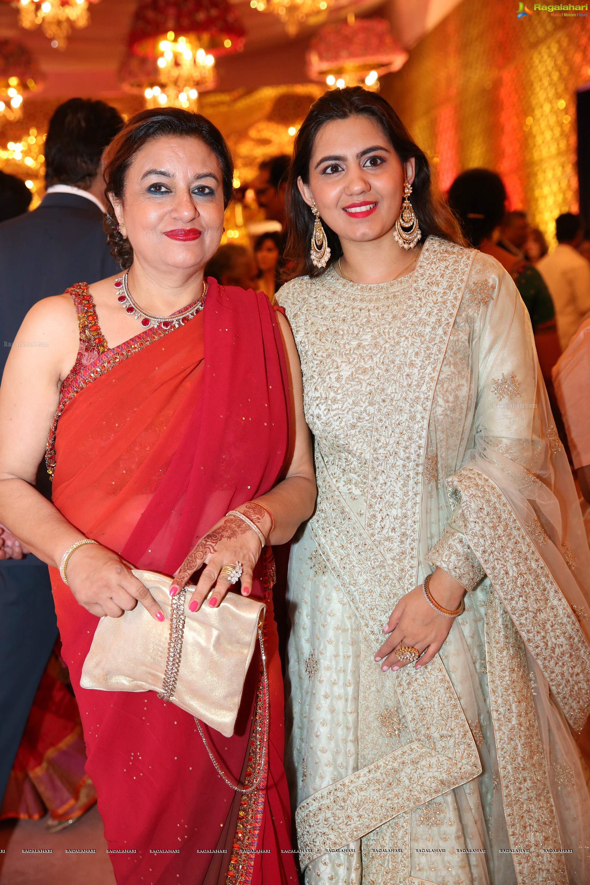 Grand Wedding Ceremony of Anindith Reddy (Dr Prathap C. Reddy's Grandson) with Shriya Bhupal at HITEX (High Definition Photos)