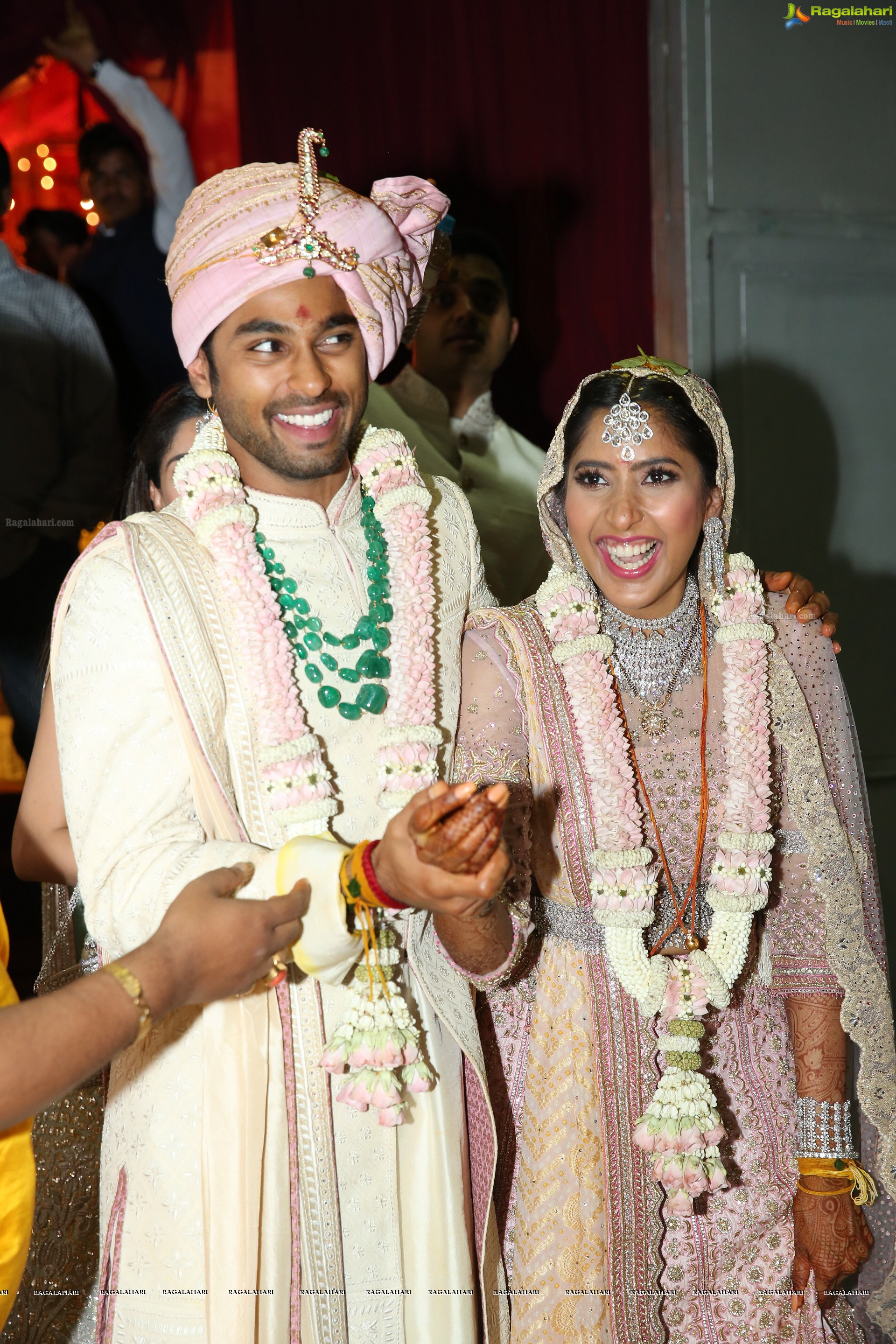 Grand Wedding Ceremony of Anindith Reddy (Dr Prathap C. Reddy's Grandson) with Shriya Bhupal at HITEX (High Definition Photos)