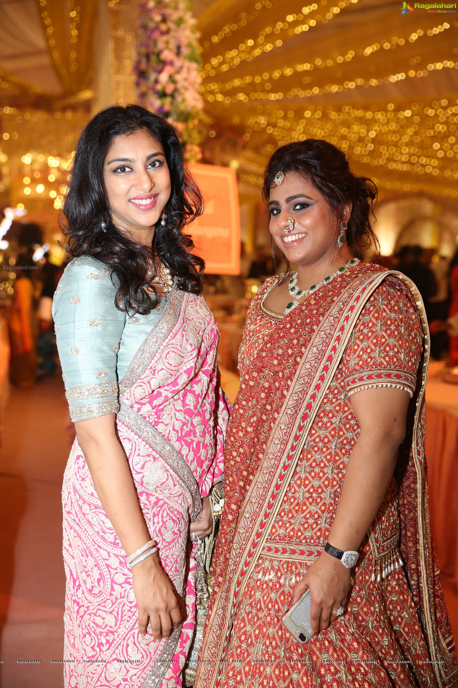 Grand Wedding Ceremony of Anindith Reddy (Dr Prathap C. Reddy's Grandson) with Shriya Bhupal at HITEX (High Definition Photos)