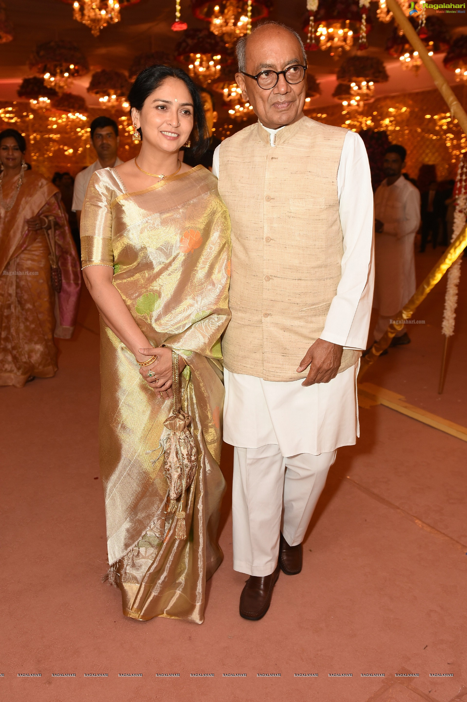 Grand Wedding Ceremony of Anindith Reddy (Dr Prathap C. Reddy's Grandson) with Shriya Bhupal at HITEX (High Definition Photos)