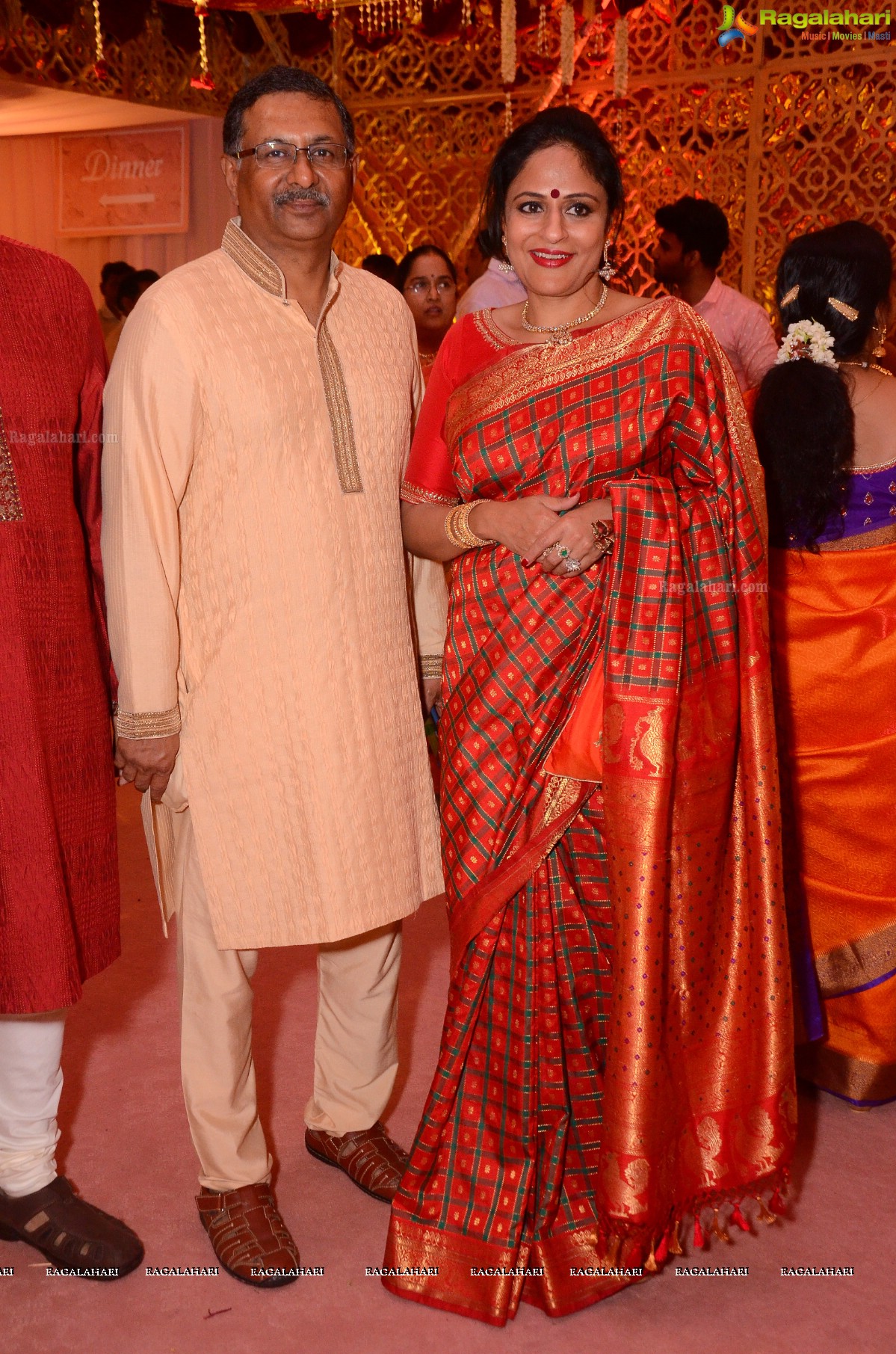 Grand Wedding Ceremony of Anindith Reddy (Dr Prathap C. Reddy's Grandson) with Shriya Bhupal at HITEX (High Definition Photos)